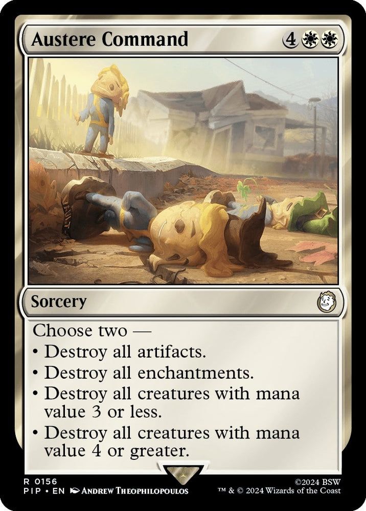 Image for Austere Command (156) [Universes Beyond: Fallout]