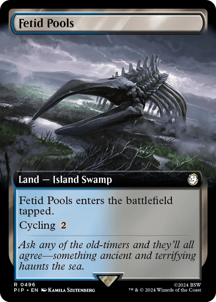 Image for Fetid Pools (Extended Art) (496) [Universes Beyond: Fallout]