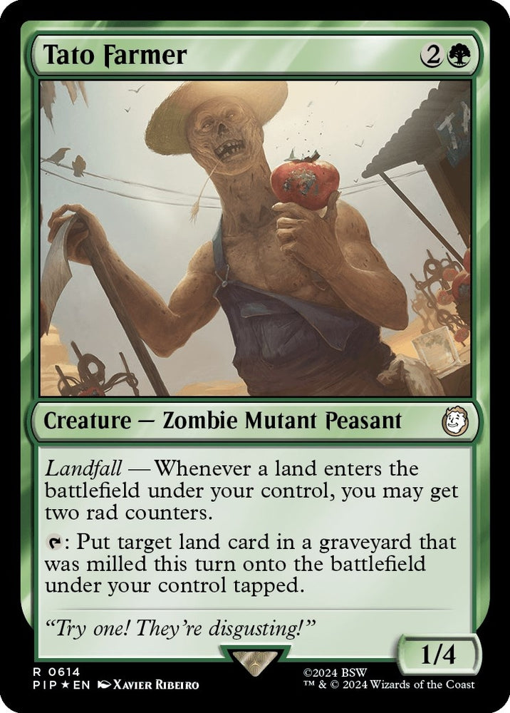 Image for Tato Farmer (Surge Foil) (614) [Universes Beyond: Fallout]