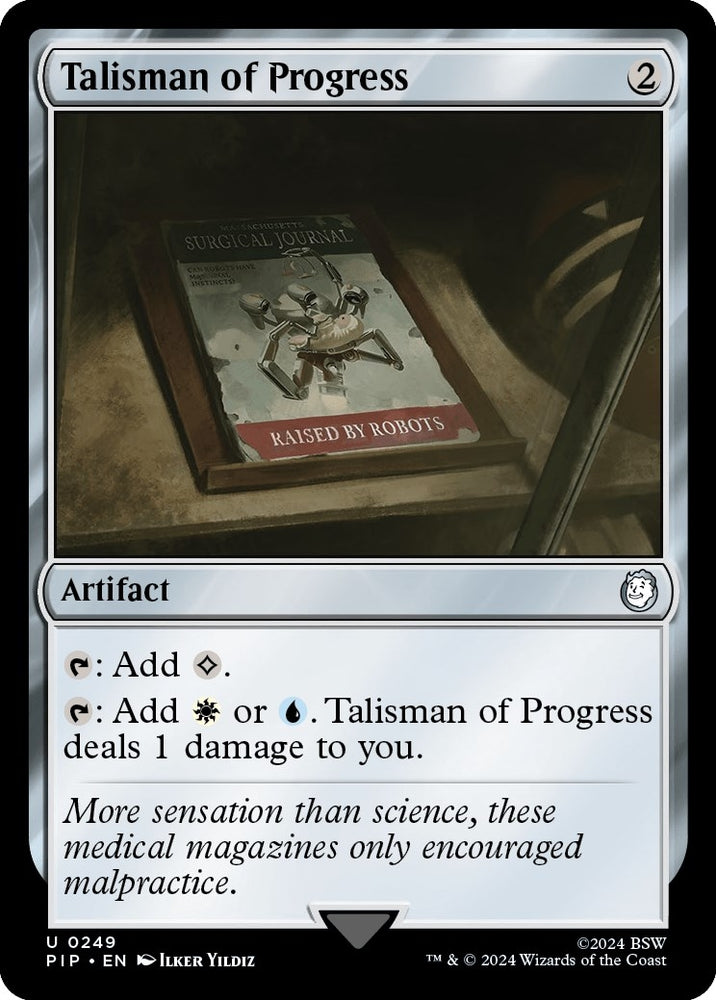 Image for Talisman of Progress (249) [Universes Beyond: Fallout]