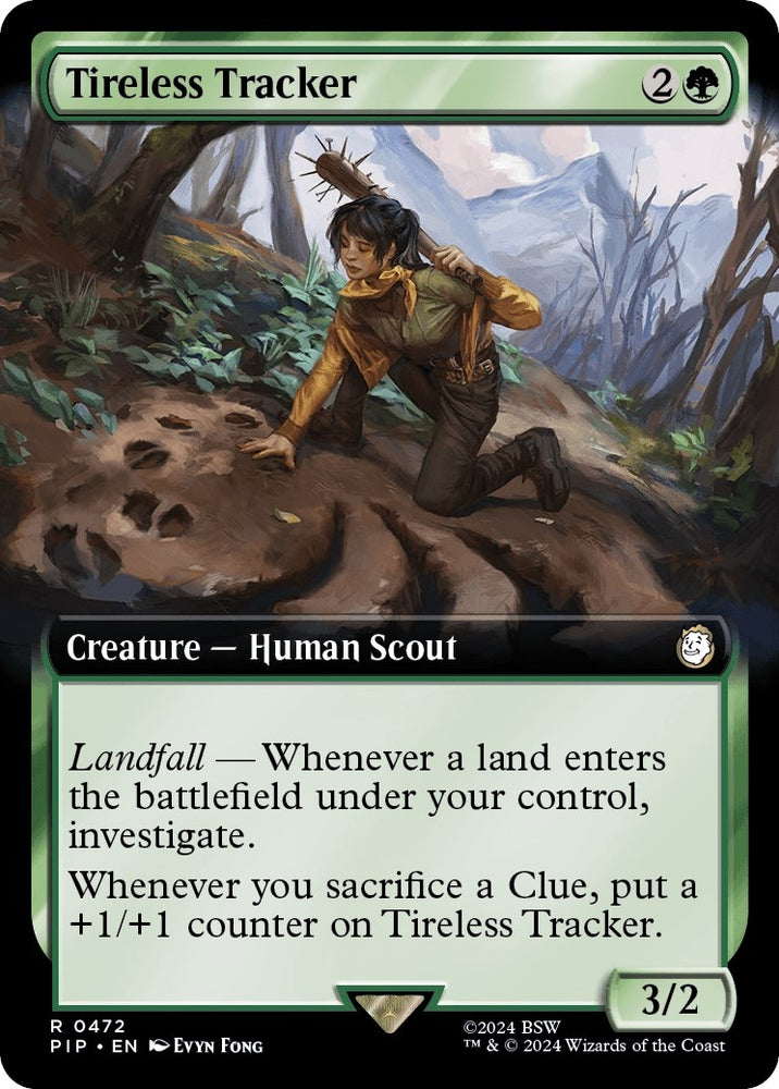 Image for Tireless Tracker (Extended Art) (472) [Universes Beyond: Fallout]