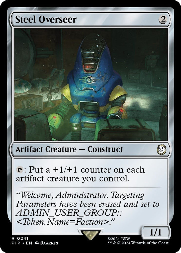 Image for Steel Overseer (241) [Universes Beyond: Fallout]