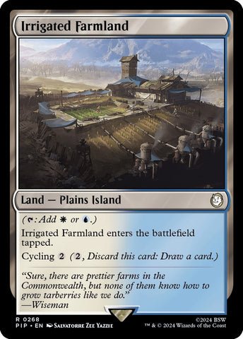 Image for Irrigated Farmland (268) [Universes Beyond: Fallout]