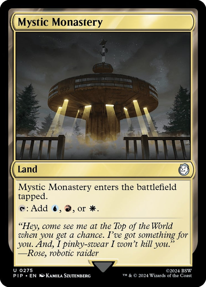 Image for Mystic Monastery (275) [Universes Beyond: Fallout]