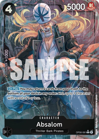 Absalom (Alternate Art) (OP06-081) (OP06)