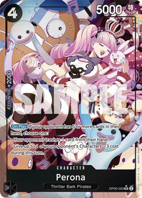 Perona (093) (Alternate Art) (OP06-093) (OP06)