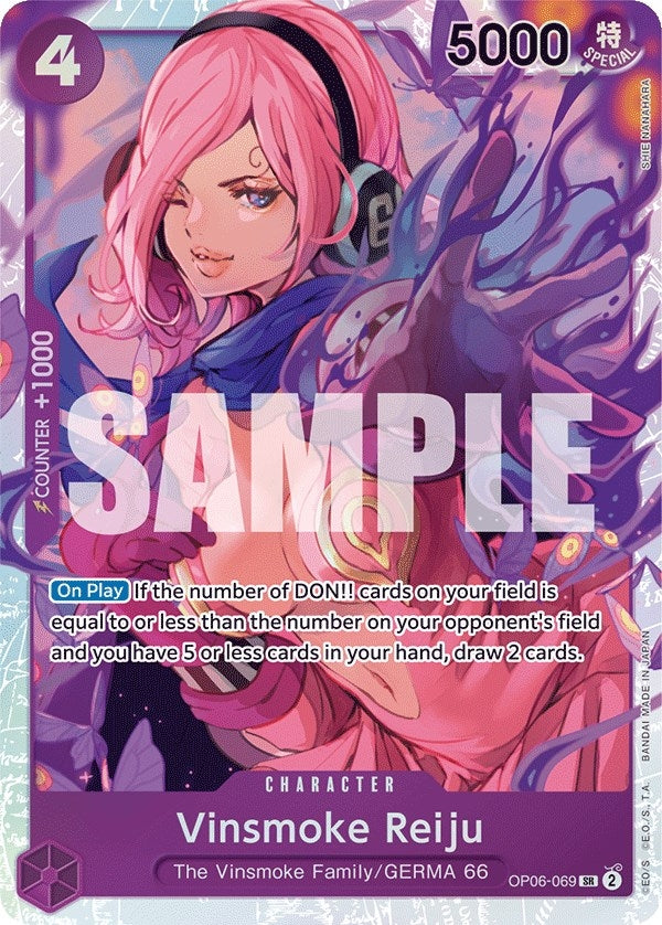 Image for Vinsmoke Reiju (069) (OP06-069) (OP06) - One Piece Card Game