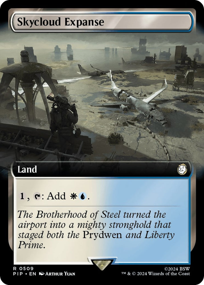 Image for Skycloud Expanse (Extended Art) (509) [Universes Beyond: Fallout]