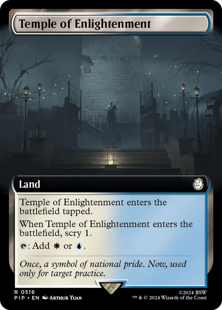 Image for Temple of Enlightenment (Extended Art) (518) [Universes Beyond: Fallout]