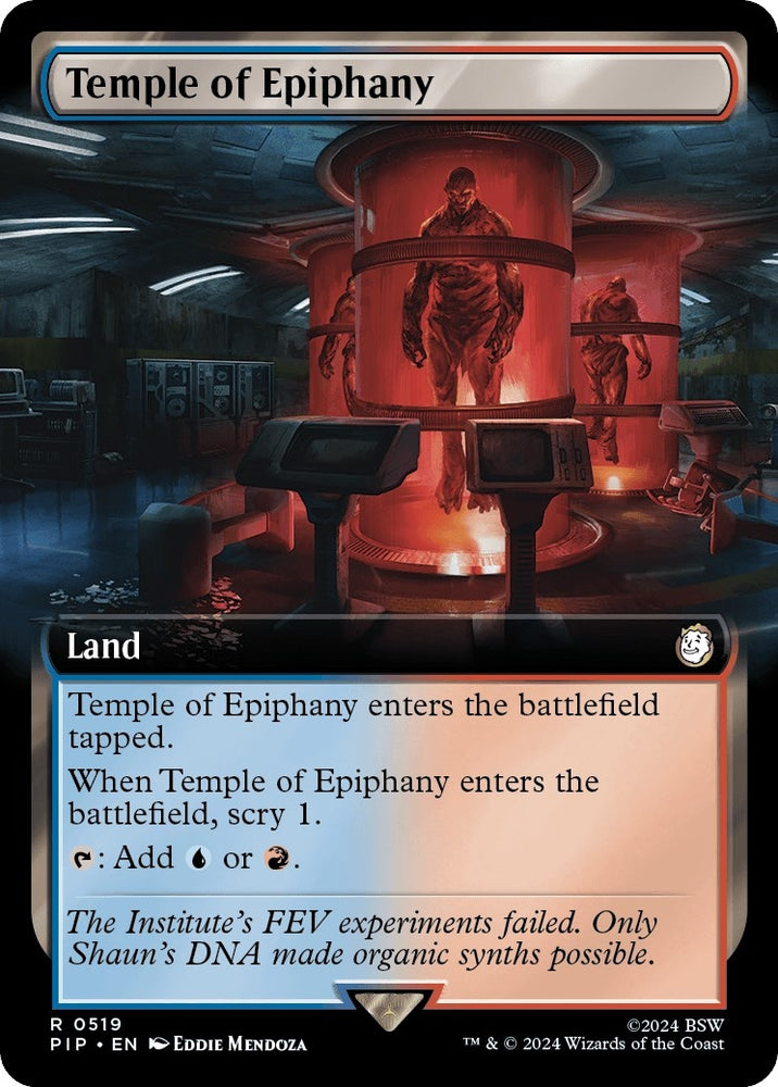 Image for Temple of Epiphany (Extended Art) (519) [Universes Beyond: Fallout]