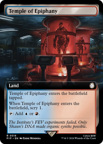 Image for Temple of Epiphany (Extended Art) (519) [Universes Beyond: Fallout]