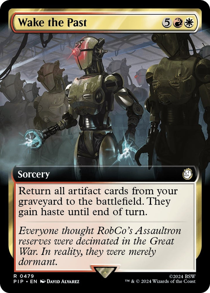 Image for Wake the Past (Extended Art) (479) [Universes Beyond: Fallout]