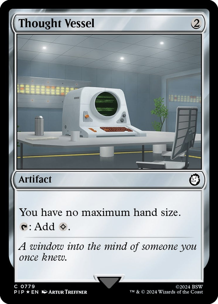 Image for Thought Vessel (Surge Foil) (779) [Universes Beyond: Fallout]