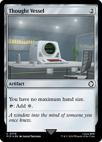 Image for Thought Vessel (Surge Foil) (779) [Universes Beyond: Fallout]