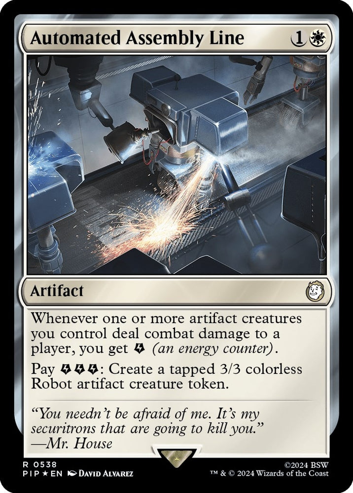 Image for Automated Assembly Line (Surge Foil) (538) [Universes Beyond: Fallout]