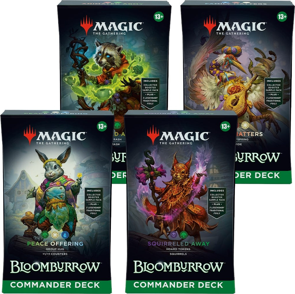 Bloomburrow Commander Deck Display [Commander: Bloomburrow]
