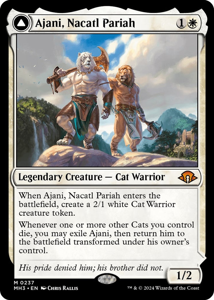Image for Ajani, Nacatl Pariah (237) [Modern Horizons 3]