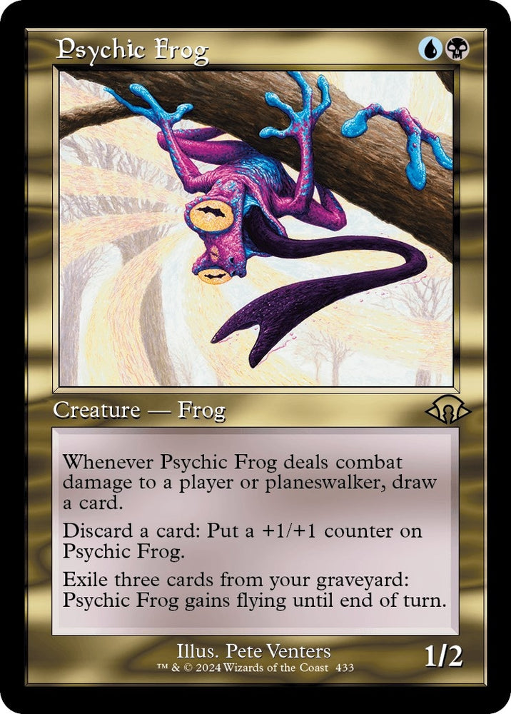 Image for Psychic Frog (Retro Frame) (433) [Modern Horizons 3]