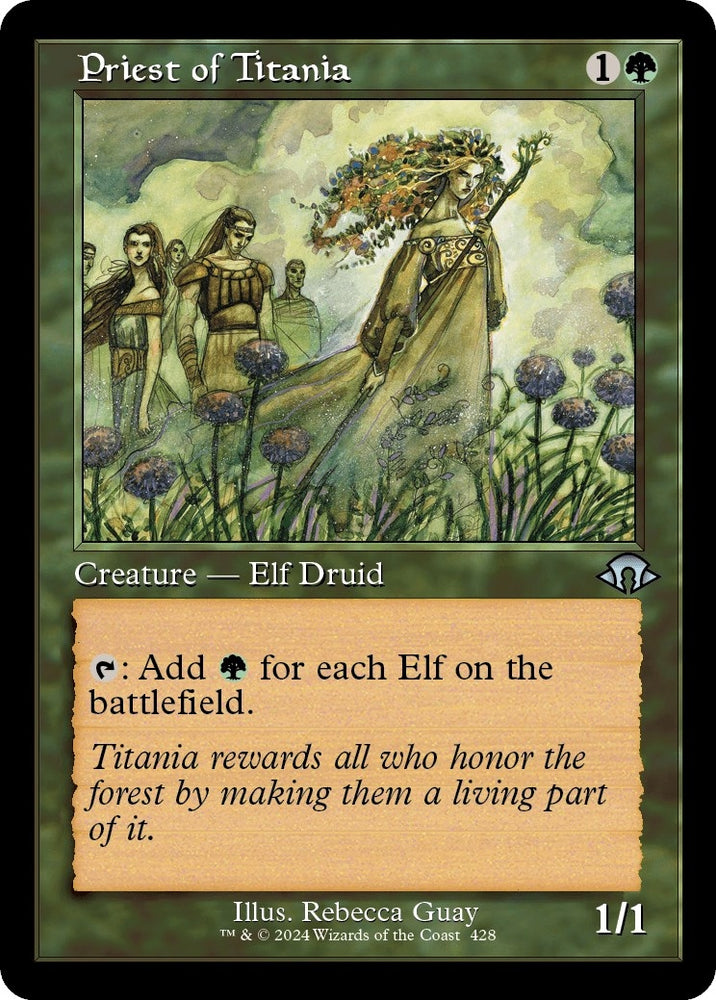 Image for Priest of Titania (Retro Frame) (428) [Modern Horizons 3]
