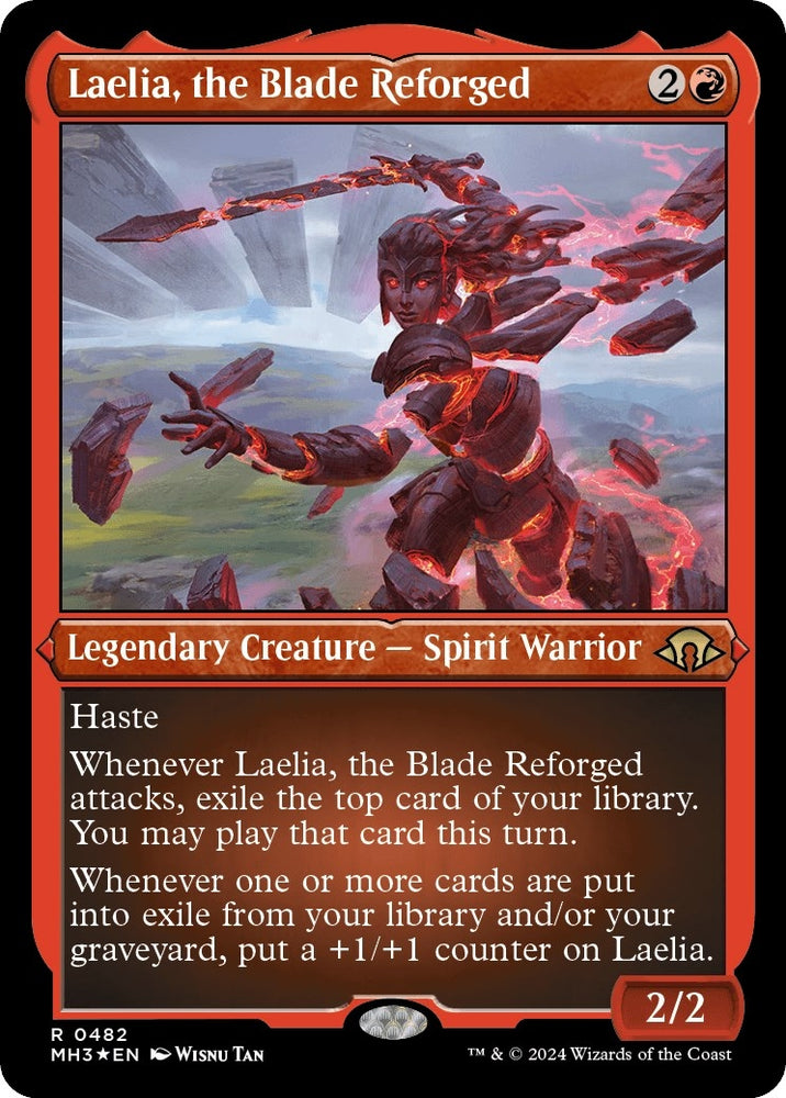 Image for Laelia, the Blade Reforged (Foil Etched) (482) [Modern Horizons 3]