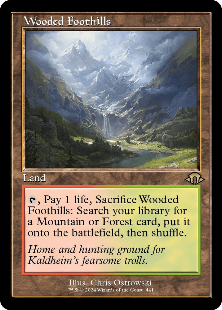 Image for Wooded Foothills (Retro Frame) (441) [Modern Horizons 3]