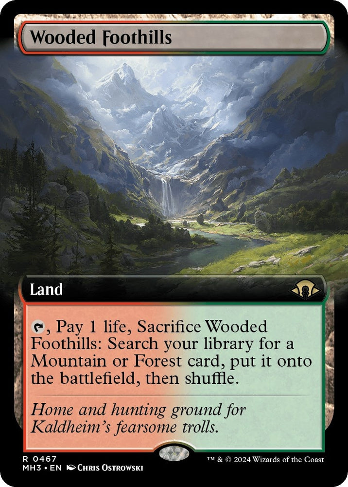 Image for Wooded Foothills (Extended Art) (467) [Modern Horizons 3]
