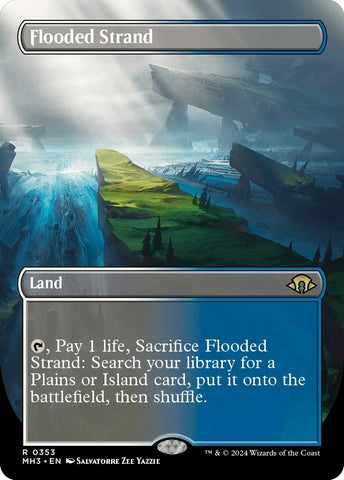 Image for Flooded Strand (Borderless) (353) [Modern Horizons 3]