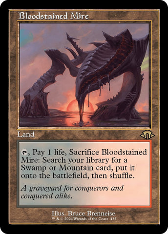 Image for Bloodstained Mire (Retro Frame) (435) [Modern Horizons 3]