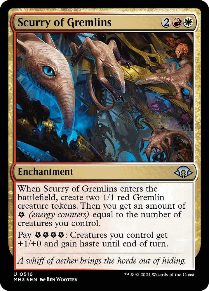 Image for Scurry of Gremlins (Ripple Foil) (516) [Modern Horizons 3]