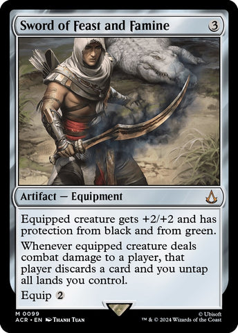 Image for Sword of Feast and Famine (99) - Magic: The Gathering