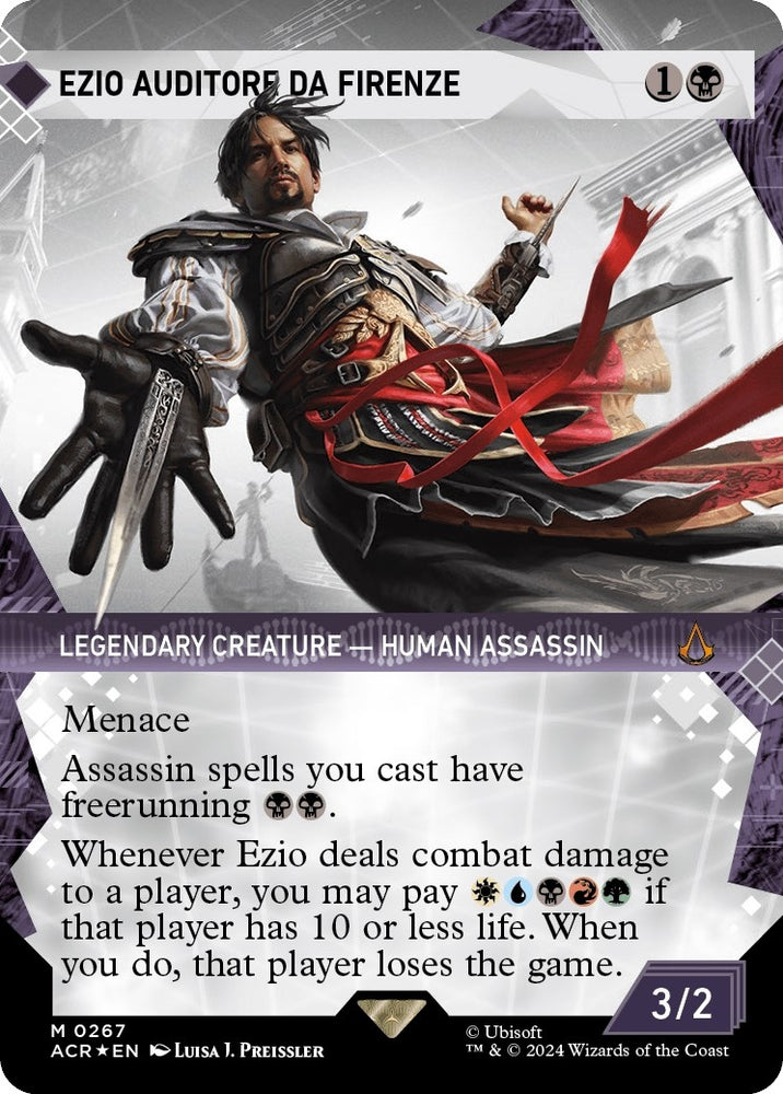 Image for Ezio Auditore da Firenze (Showcase) (Textured Foil) (267) [Universes Beyond: Assassin's Creed]