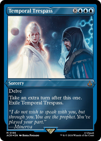 Image for Temporal Trespass (Foil Etched) (196) [Universes Beyond: Assassin's Creed]
