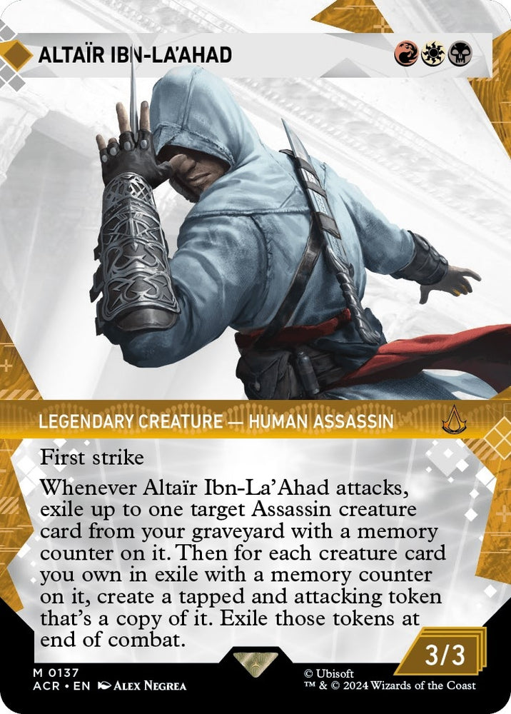 Image for Altair Ibn-La'Ahad (Showcase) (137) [Universes Beyond: Assassin's Creed]