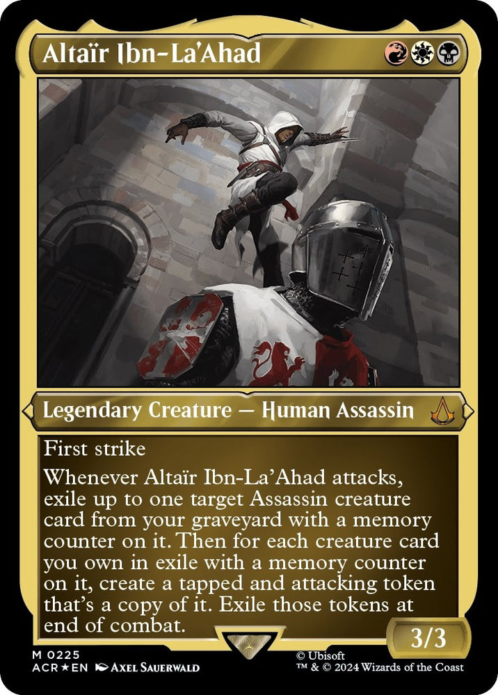 Image for Altair Ibn-La'Ahad (Foil Etched) (225) [Universes Beyond: Assassin's Creed]
