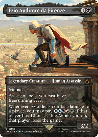 Image for Ezio Auditore da Firenze (Borderless) (113) [Universes Beyond: Assassin's Creed]