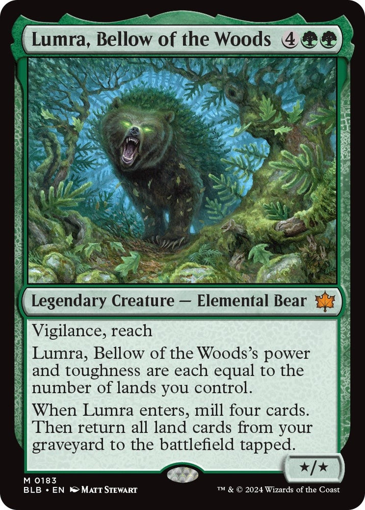 Image for Lumra, Bellow of the Woods (183) [Bloomburrow]