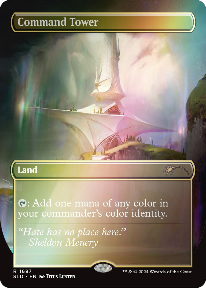 Image for Command Tower (1697) (Rainbow Foil) (1697) [Secret Lair Drop Series]