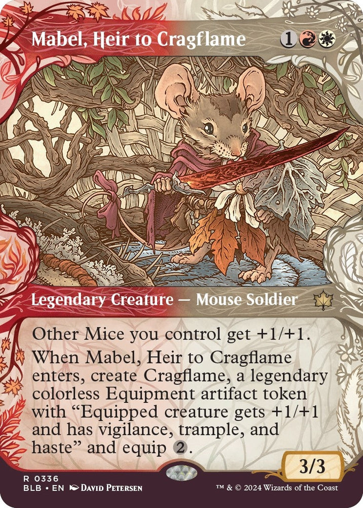 Image for Mabel, Heir to Cragflame (Showcase) (336) [Bloomburrow]