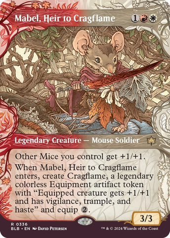 Image for Mabel, Heir to Cragflame (Showcase) (336) [Bloomburrow]