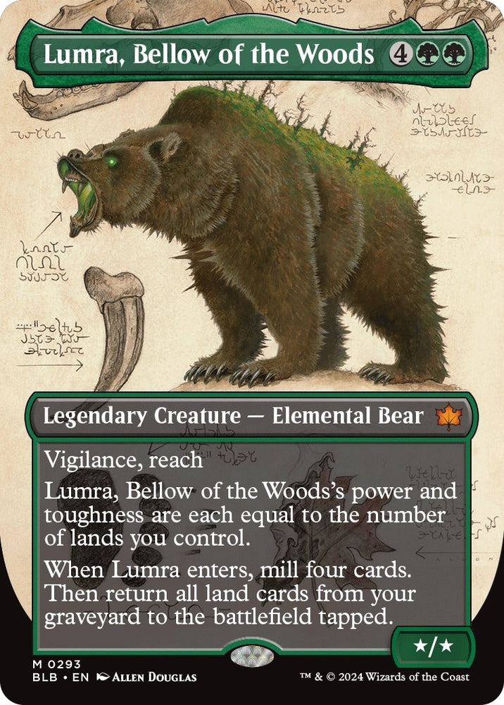 Image for Lumra, Bellow of the Woods (Borderless) (0293) (293) [Bloomburrow]