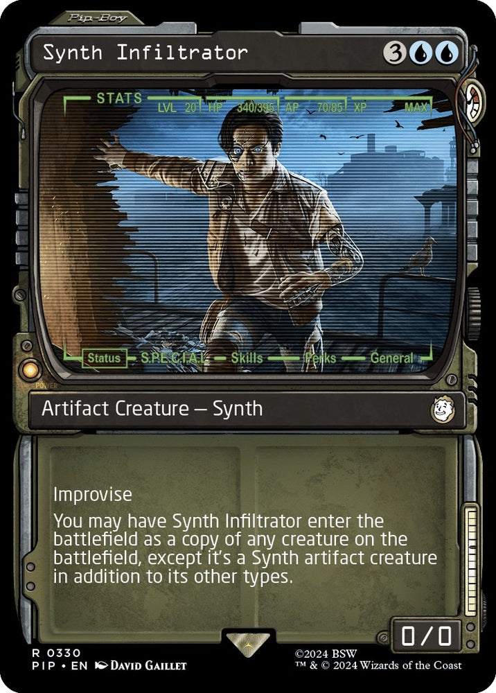 Image for Synth Infiltrator (Showcase) (330) [Universes Beyond: Fallout]