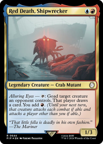 Image for Red Death, Shipwrecker (Surge Foil) (644) [Universes Beyond: Fallout]