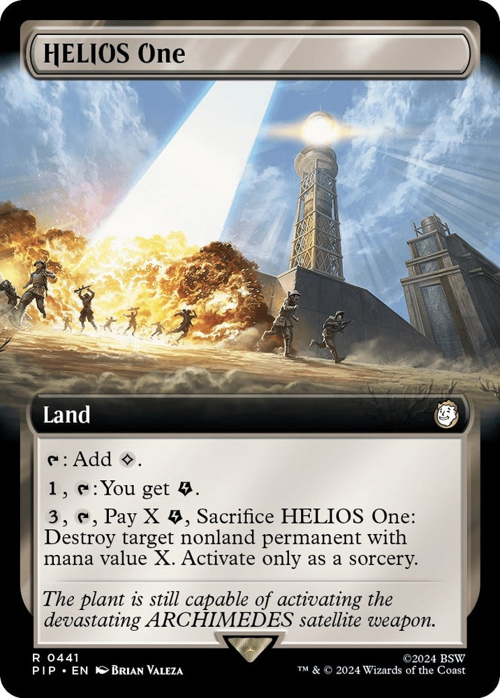 Image for HELIOS One (Extended Art) (441) [Universes Beyond: Fallout]