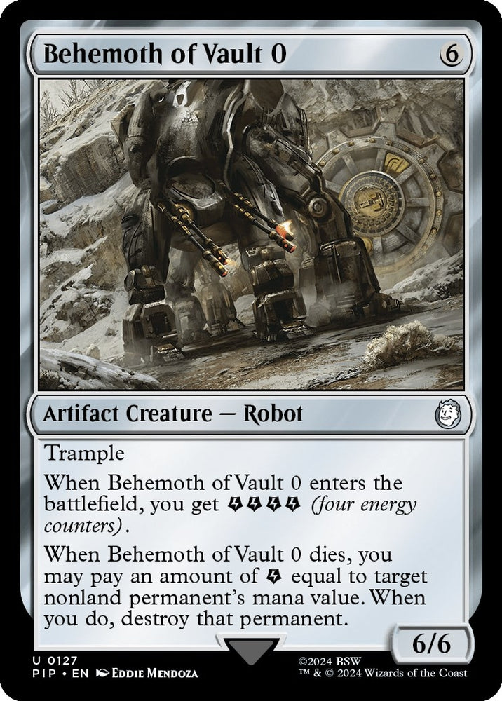 Image for Behemoth of Vault 0 (127) [Universes Beyond: Fallout]
