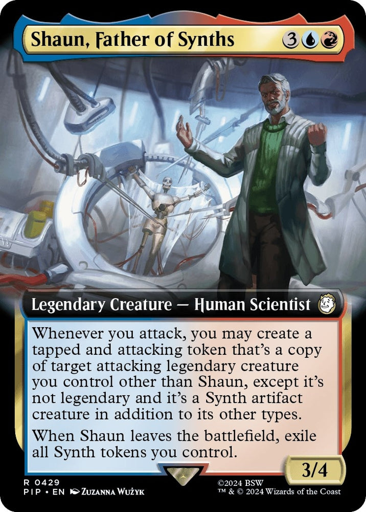 Image for Shaun, Father of Synths (Extended Art) (429) [Universes Beyond: Fallout]