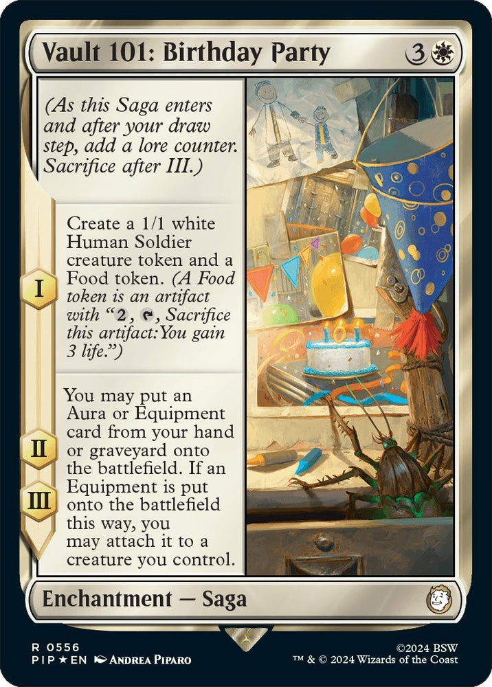Image for Vault 101: Birthday Party (Surge Foil) (556) [Universes Beyond: Fallout]