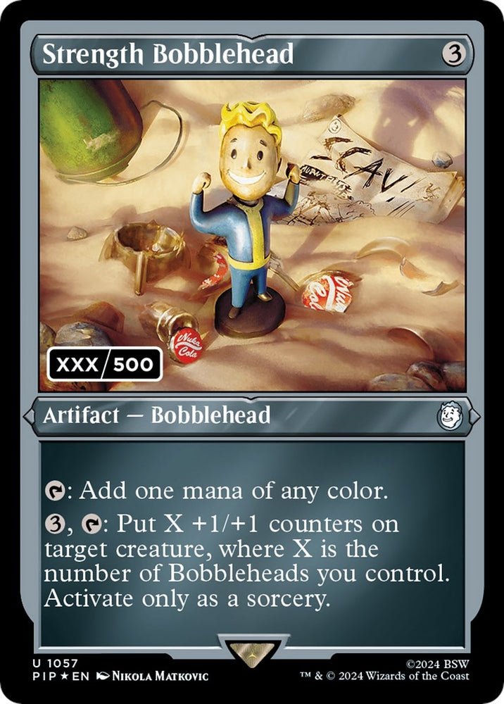 Image for Strength Bobblehead (Serial Numbered) (1057) [Universes Beyond: Fallout]