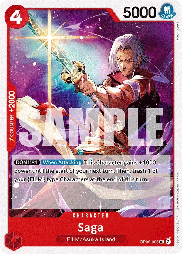 Image for Saga (OP06-006) - One Piece Card Game