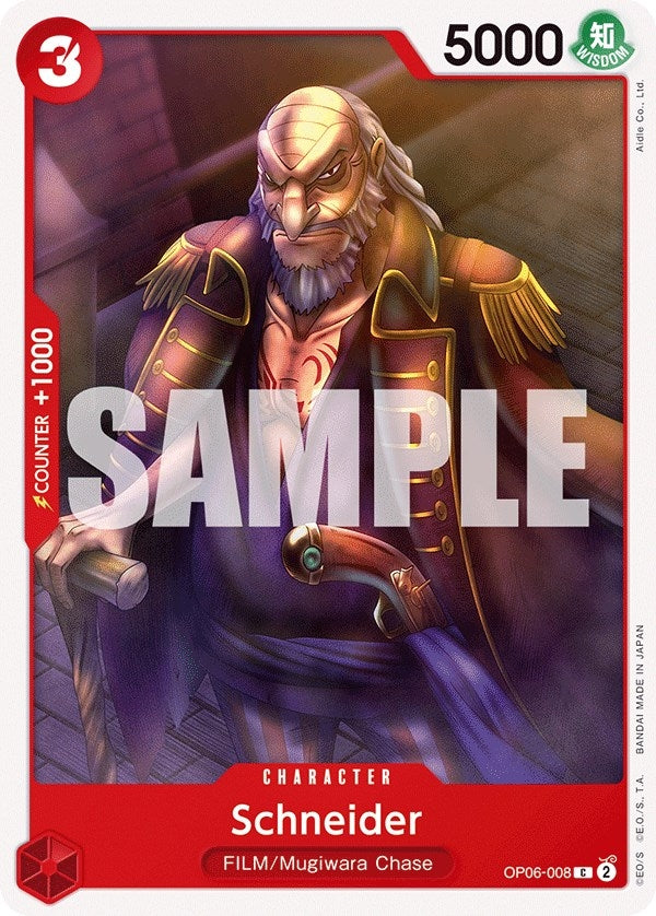 Image for Schneider (OP06-008) - One Piece Card Game
