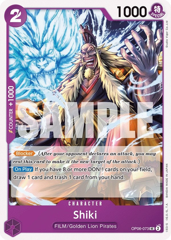Image for Shiki (OP06-073) - One Piece Card Game